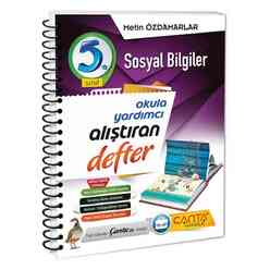Çanta Yayınları - Çanta 5. Sınıf Sosyal Bilgiler Alıştıran Defter