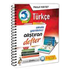 Çanta 5. Sınıf Türkçe Alıştıran Defter - Thumbnail