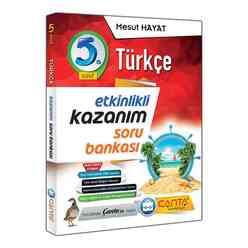 Çanta Yayınları - Çanta 5. Sınıf Türkçe Kazanım Soru Bankası