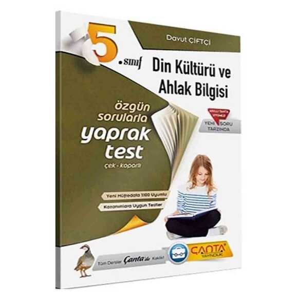 Çanta 5. Sınıf Yaprak Test Din Kültürü