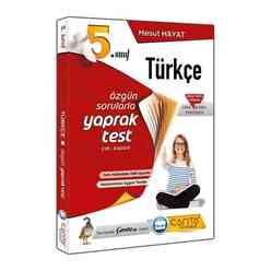 Çanta Yayınları - Çanta 5. Sınıf Yaprak Test Türkçe