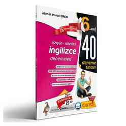 Çanta Yayınları - Çanta 6. Sınıf 40 Deneme İngilizce