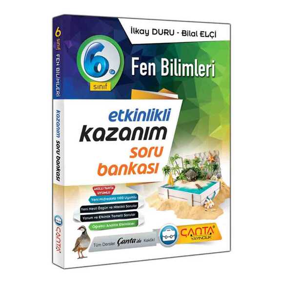 Çanta 6. Sınıf Kazanım Fen Bilgisi Soru Bankası