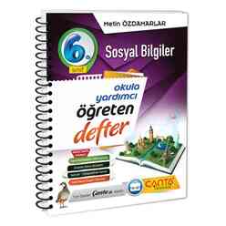 Çanta Yayınları - Çanta 6. Sınıf Sosyal Bilgiler Öğreten Defter