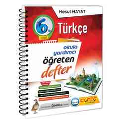 Çanta 6. Sınıf Türkçe Öğreten Defter - Thumbnail