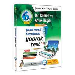 Çanta Yayınları - Çanta 6. Sınıf Yaprak Test Din Kültürü