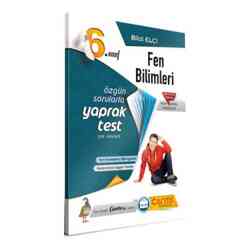 Çanta Yayınları - Çanta 6. Sınıf Yaprak Test Fen Bilimleri