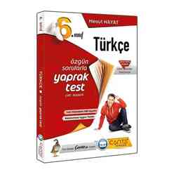 Çanta Yayınları - Çanta 6. Sınıf Yaprak Test Türkçe