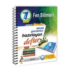 Çanta 7. Sınıf Fen Bilgisi Hazırlayan Defter - Thumbnail