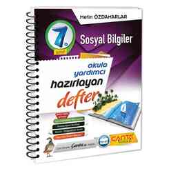 Çanta 7. Sınıf Sosyal Bilgiler Hazırlayan Defter - Thumbnail