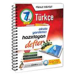 Çanta 7. Sınıf Türkçe Hazırlayan Defter - Thumbnail