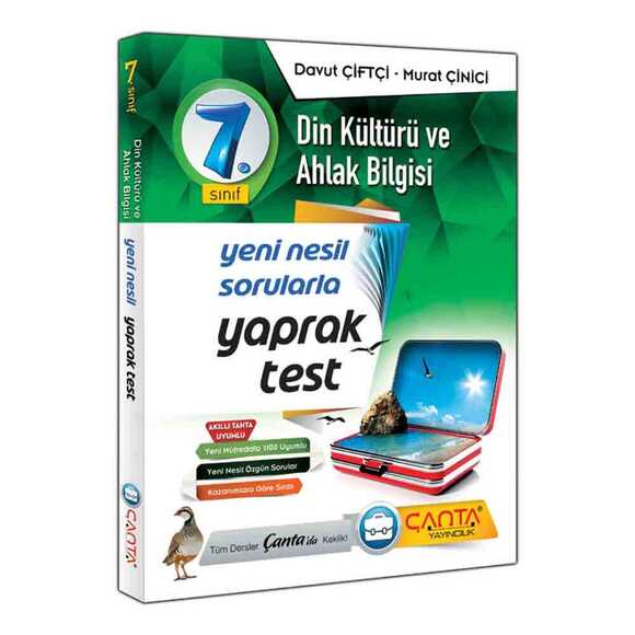 Çanta 7. Sınıf Yaprak Test Din Kültürü