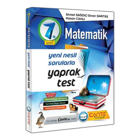 Çanta 7. Sınıf Yaprak Test Matematik