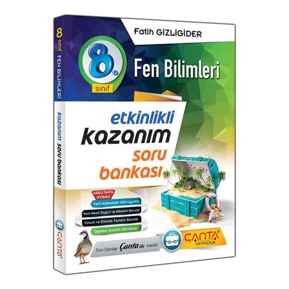 Çanta 8. Sınıf Fen Bilimleri Kazanım Soru Bankası