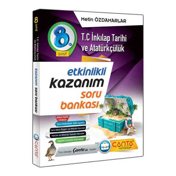 Çanta 8. Sınıf T.C. İnkılap Tarihi Kazanım Soru Bankası