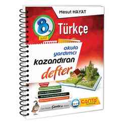 Çanta 8. Sınıf Türkçe Kazandıran Defter - Thumbnail