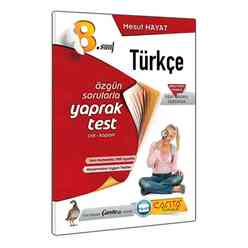Çanta Yayınları - Çanta 8. Sınıf Yaprak Test Türkçe