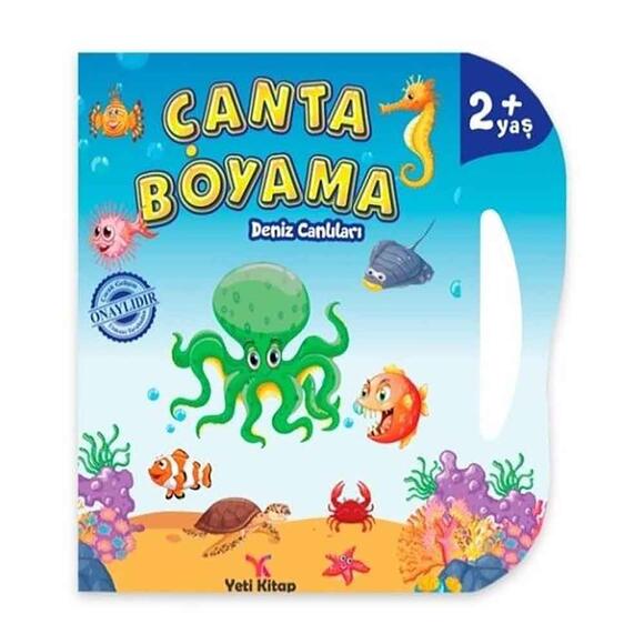Çanta Boyama - Deniz Canlıları 2+ Yaş