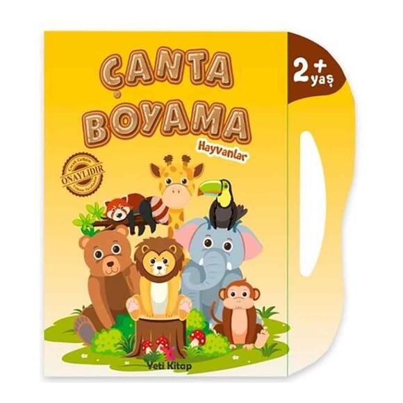 Çanta Boyama - Hayvanlar 2+ Yaş