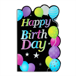 Card Group Tebrik Kartı Birthday Balloons 3663 - Thumbnail