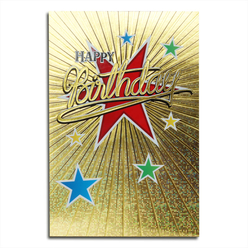 Card Group Tebrik Kartı Birthday Star 3771 - Thumbnail