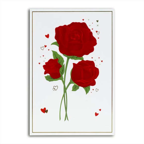 Card Group Tebrik Kartı Elegant Roses 3725