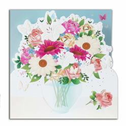 Card Group Tebrik Kartı Graceful Bouquet 2251 - Thumbnail