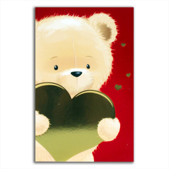 Card Group Tebrik Kartı Lovely Teddy 3936 - Thumbnail