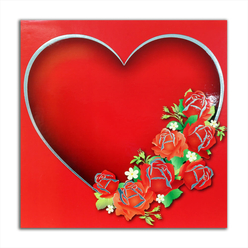 Card Group Tebrik Kartı Pop-Up Hearts 23009 - Thumbnail