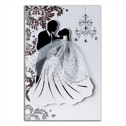 Card Group Tebrik Kartı Pretty Wedding 10097 - Thumbnail