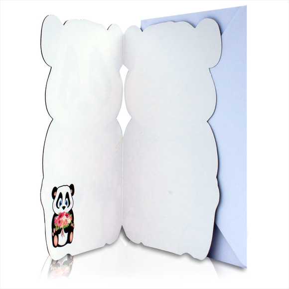 Card Group Tebrik Kartı Romantic Panda 3687