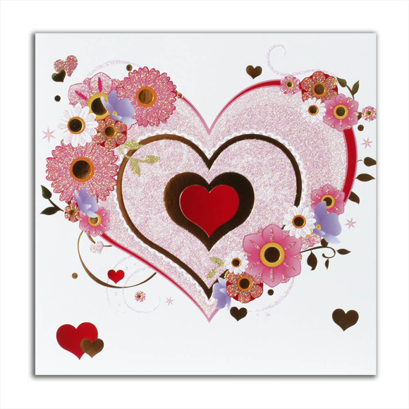 Card Group Tebrik Kartı Sparkly Heart 15002