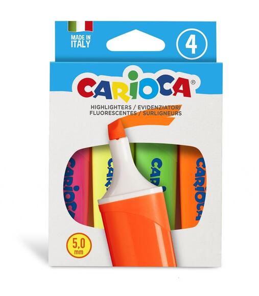 Carioca Forforlu İşaretleme Kalem 4 Renk 42870 