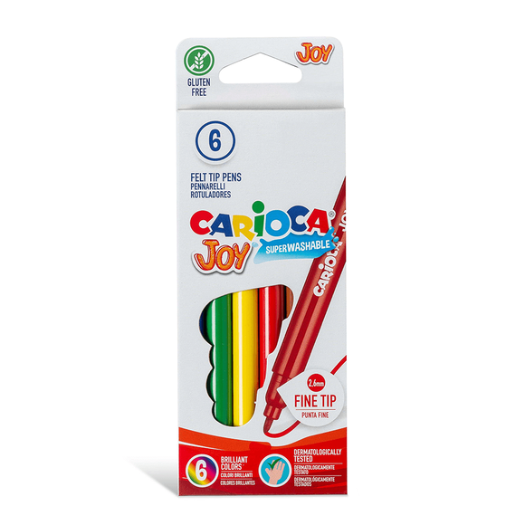 Carioca Joy Süper Yıkanabilir Keçeli Boya Kalemi 40613