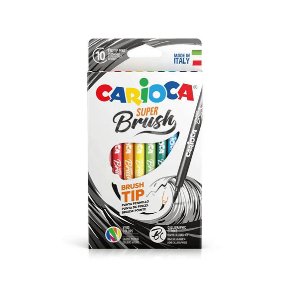 Carioca Keçeli Boya Kalemi Seti 10 Renk 42937