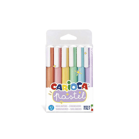 Carioca Pastel Fosforlu Kalem 6 43033