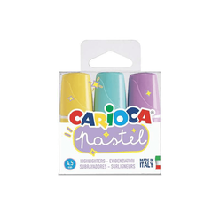 Carioca Pastel Mini İşaretleme 3’Lü 43168 - Thumbnail