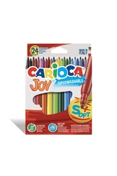 Carioca Süper Yıkanabilir Keçeli Boya Kalemi 24 Renk 40532 - Thumbnail