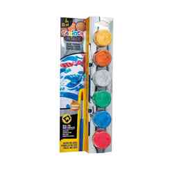 Carioca Tempera Suluboya Metalik Yıkanabilir Fırçalı 6x25ml 6 lı Set 40426 - Thumbnail