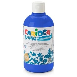 Carioca - Carioca Tempera Suluboya Süper Yıkanabilir Mavi 500ml. 40427/05 