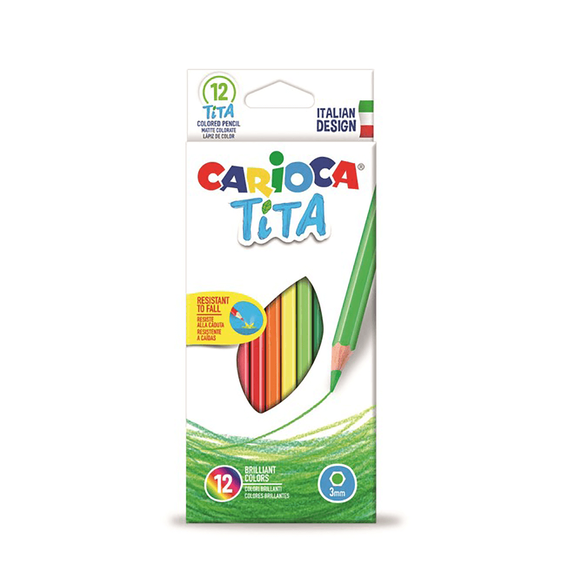 Carioca Tita Kuru Boya Kalemi 12 Renk 42793