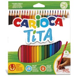 Carioca - Carioca Tita Kuru Boya Kalemi 24 Renk 42794