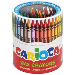 Carioca - Carioca Wax Maxi Yıkanabilir Pastel Boya Kalemi 100’lü 42399
