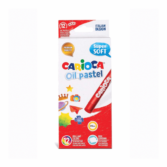Carioca Yağlı Pastel Boya Kalemi 12’Li 43277