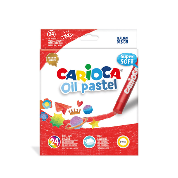 Carioca Yağlı Pastel Boya Kalemi 24’Lü 43278