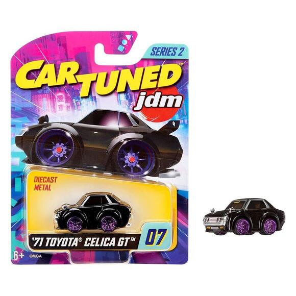 CarTuned JDM Seri 2 1971 Toyota Celica GT - Siyah Araba 558965