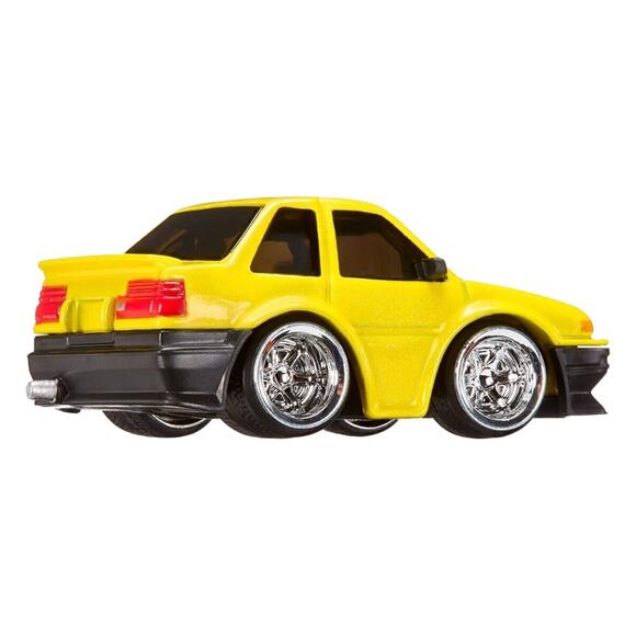 CarTuned JDM Seri 2 1985 Toyota Corolla AE86 - Sarı Coupe Araba 558866