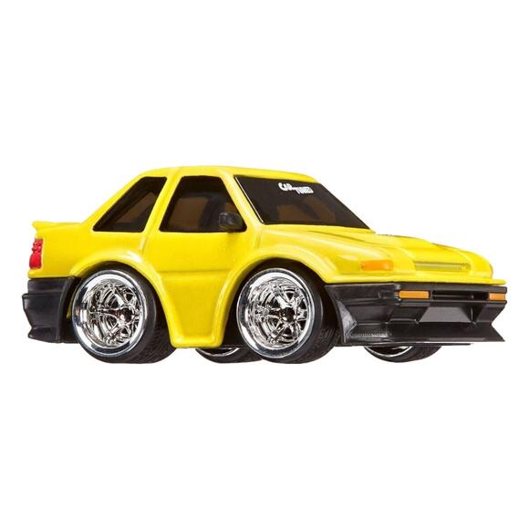 CarTuned JDM Seri 2 1985 Toyota Corolla AE86 - Sarı Coupe Araba 558866
