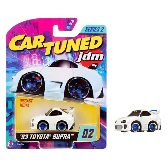 CarTuned JDM Seri 2 1993 Toyota Supra A90 - Beyaz Araba 558897