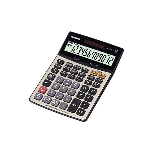 Casio Dj-220 D Plus Hesap Makinesi 12 Hane Büyük Boy